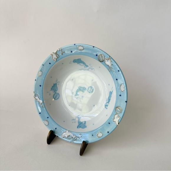 Other - Haruka Japan Dolphin Ceramic Bowl